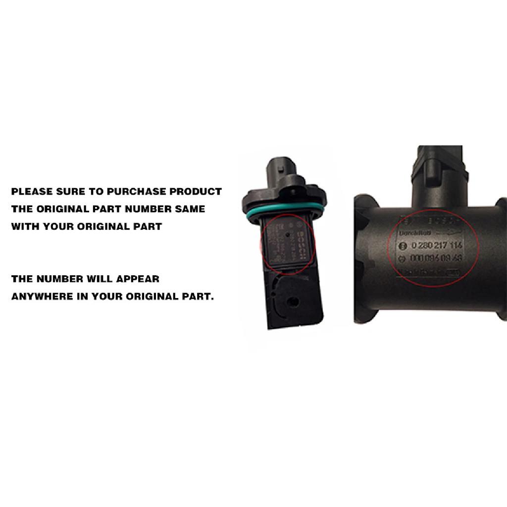 Mass Air Flow Sensor for BMW E46 E39 E38 E36 320i 323i 325i 325xi 328i 320Ci 323Ci 325Ci 328Ci 325TI 520i 523i 525i 528i 5WK9605