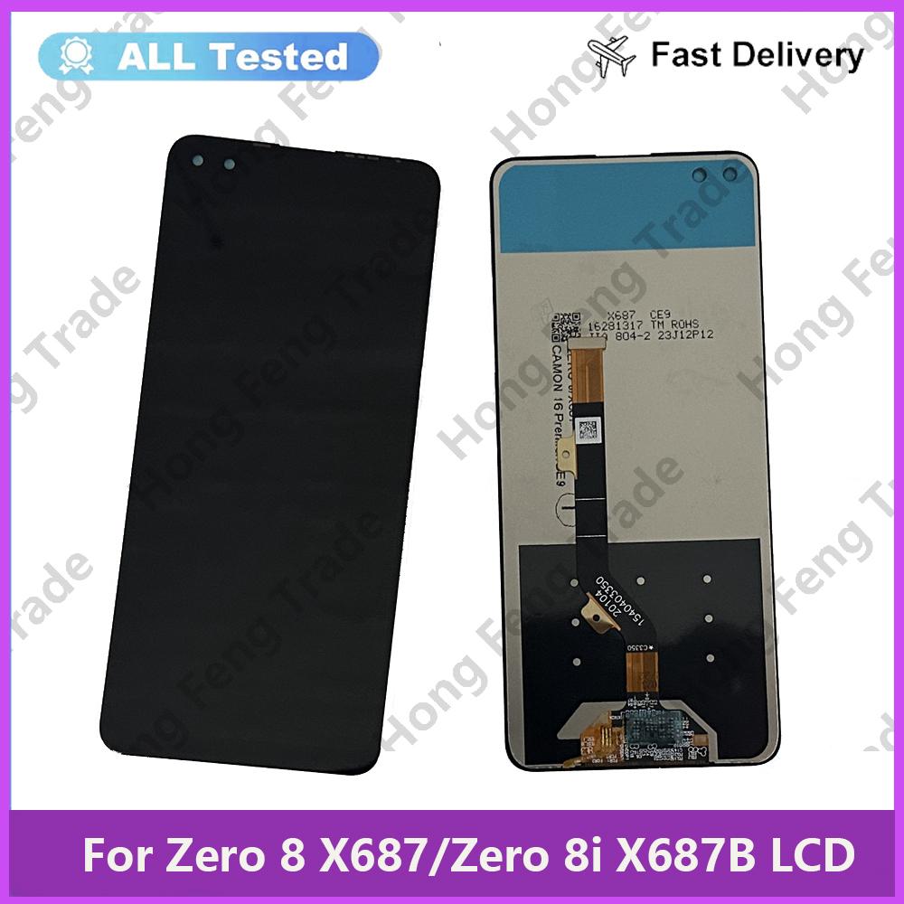

Полная сборка LCD-экрана и дигитайзера для Infinix Zero 8i X687B