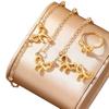 Exquisite Shiny Bow Necklace Fashionable Fresh Elegant Jewelry For Women Versatile Accessory Gift