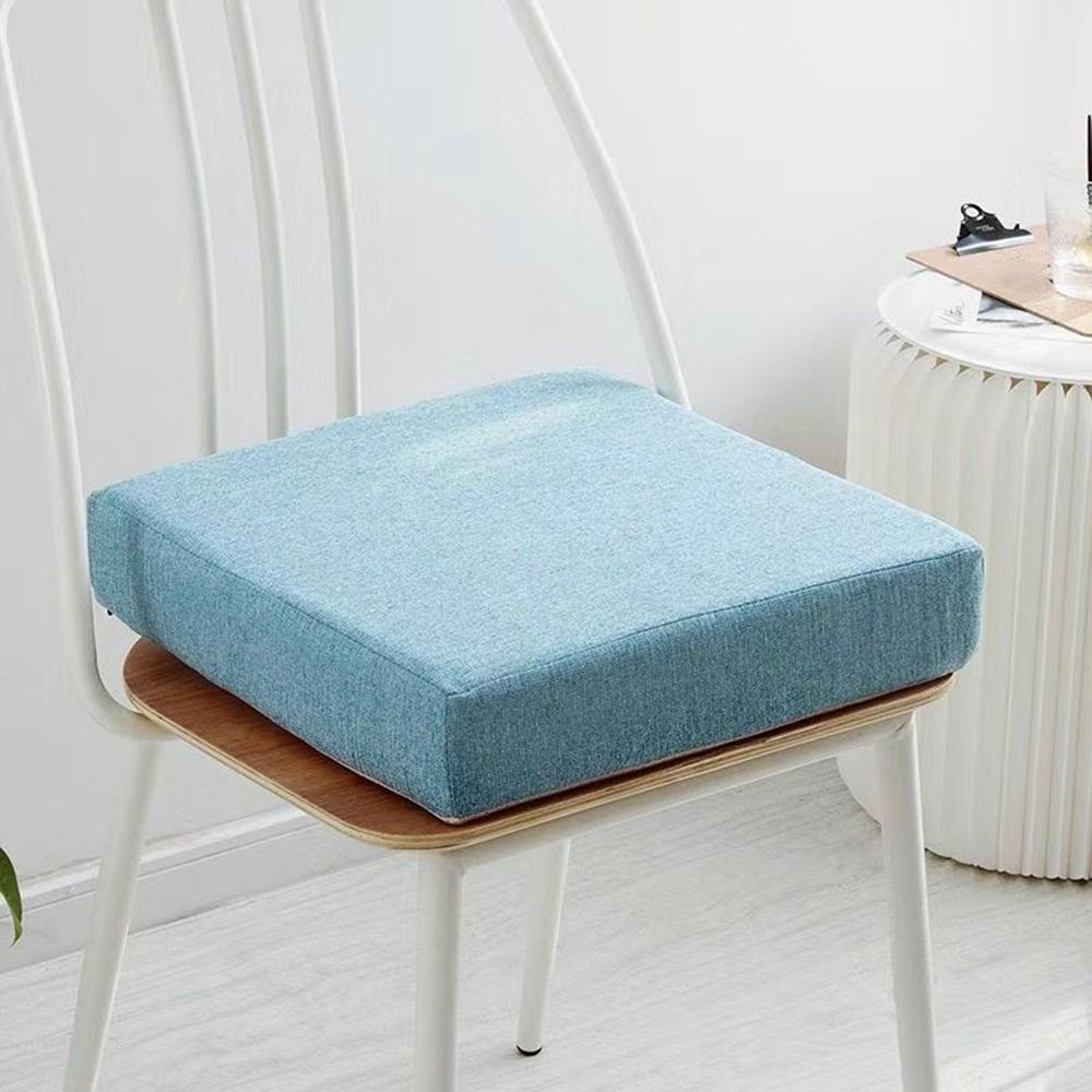 5cm Thick Seat Cushion High Density Sponge Ultra Soft Office Chair Pad Anti-Slip Fast Rebound Car Seat Pad for Long Sitting