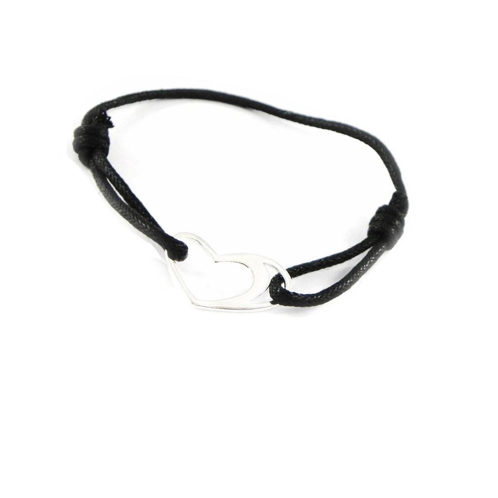 Les Trésors De Lily [G1257] - Silver 'Love' Silver Bracelet - 20x10 Mm