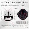 Winter Protection Ski Helmet ABS+EPS for Adult Kids Skiing Snow Skateboarding Helmets