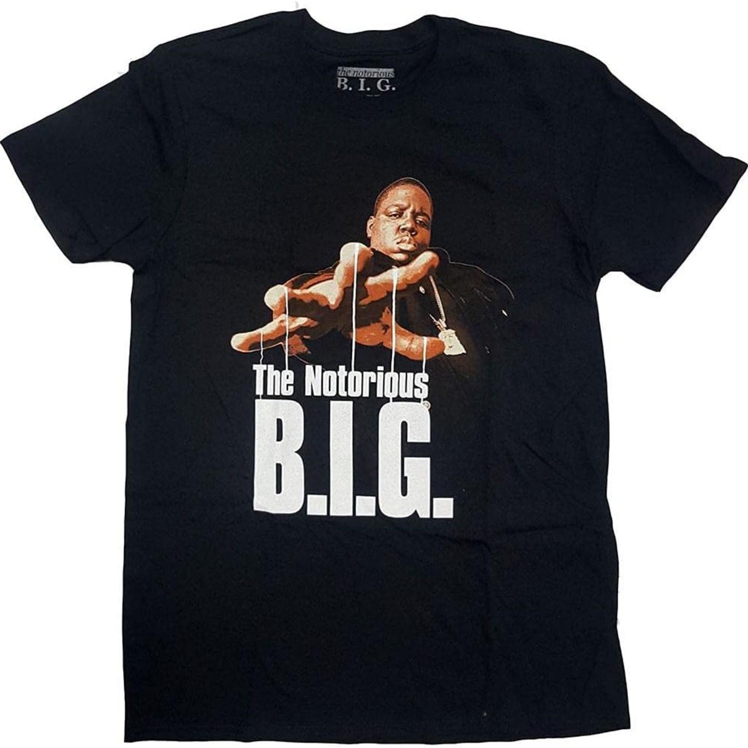 

Футболка Biggie Smalls Логотип Reachstrings Официальная Мужская Черная Размер S XXXXXL чёрный