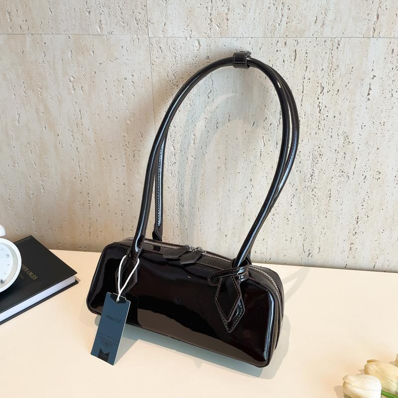 Niche Minimalist Style Retro Underarm Baguette Bag Summer Women's Handbag Casual Commuter Shoulder Bag