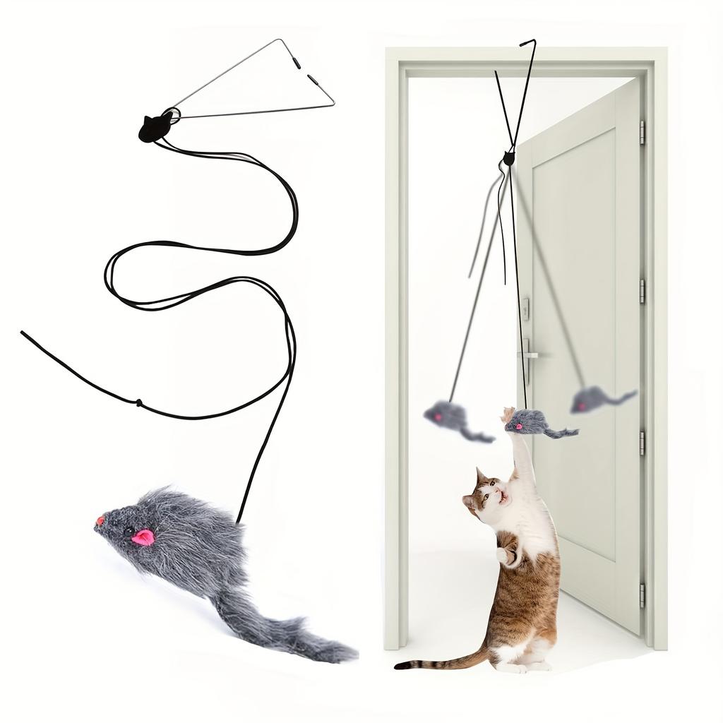 Door Hanging Cat Toy Stress Relieve Living Omdoor Hanging Toy For Living Room Hanging Kitten