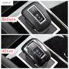 Gear Shift Head Knob Handle Decoration Cover Trim For Mitsubishi Outlander  - 2025 Black / Carbon Fiber Accessories Interior