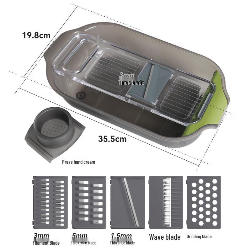 

Changbaosen Multifunctional Drain Basket & Slicer Set