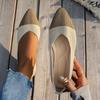 New Style Wide-fit Pointed-toe Low-cut Breathable Casual Women's Shoes Devotion