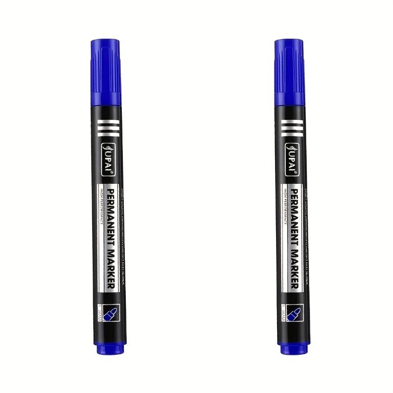 Three color oil-based permanent marker pen