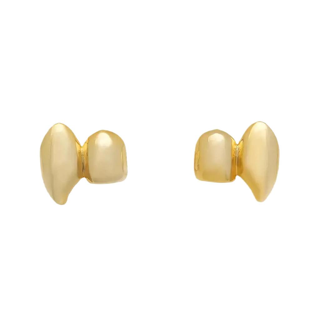 Vampire Fangs & Tiger Teeth: Hip Hop Gold & Silver Braces for Halloween