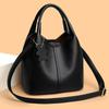 2025 Women's Versatile Handbag: Large Capacity Soft Leather Shoulder & Crossbody Bag