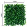 25*25cm Simulated Milan Grass Plant Wall Green Grass Background Wall Decoration Plastic Fake Lawn