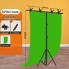 Professional Chroma Key Green Screen Fabric – No Punching or Installation Needed for Photography & Live Studio