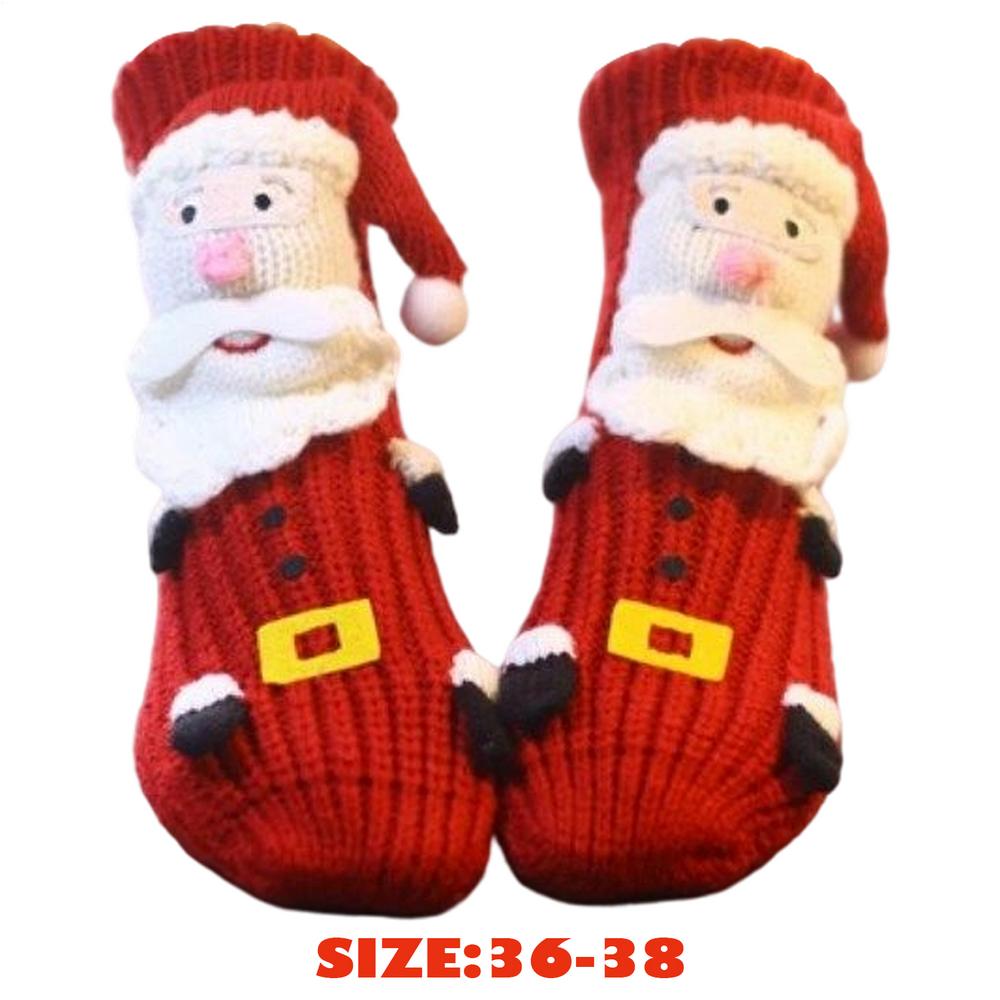 

Cartoon 3D Warm Socks Anti Slip Winter Thick Colorful Warmers Womens Warm Christmas Socks For Family Friends Birthday Gifts other