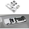 Door Window Lift Lock Switch Control Panel Trim Cover for 15-20 Ford F150 Chrome