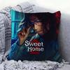 Movie S-Sweet Home Cushion Cover Pillowcase Upholstery Sofa Throw Pillow Home Decor Pillowcas