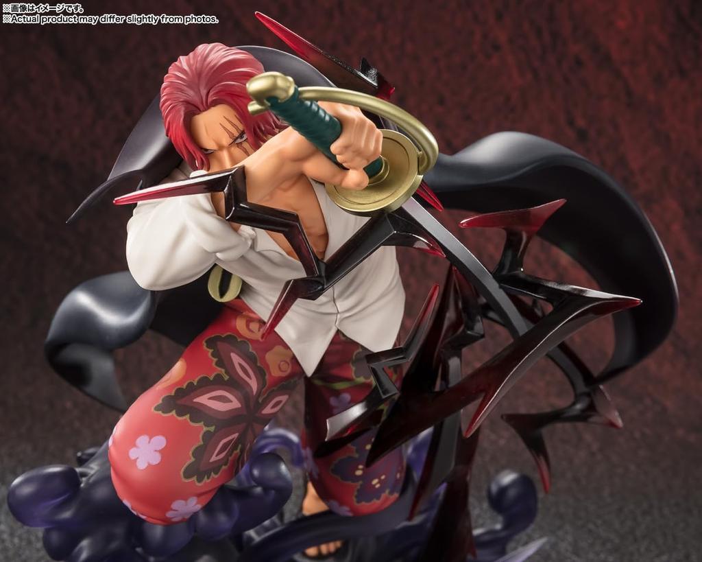 TAMASHII NATIONS FiguartsZERO ONE PIECE Fierce Shanks 200mm PVC ABS Painted Complete Figure [Super Battle] -God's Escape- Approx. &