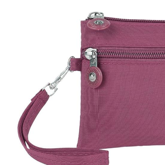 Coin Purse Smooth Zipper Multiple Compartments Small Wallet Minimalist Design Keys Cards Mobile Phone Pouch