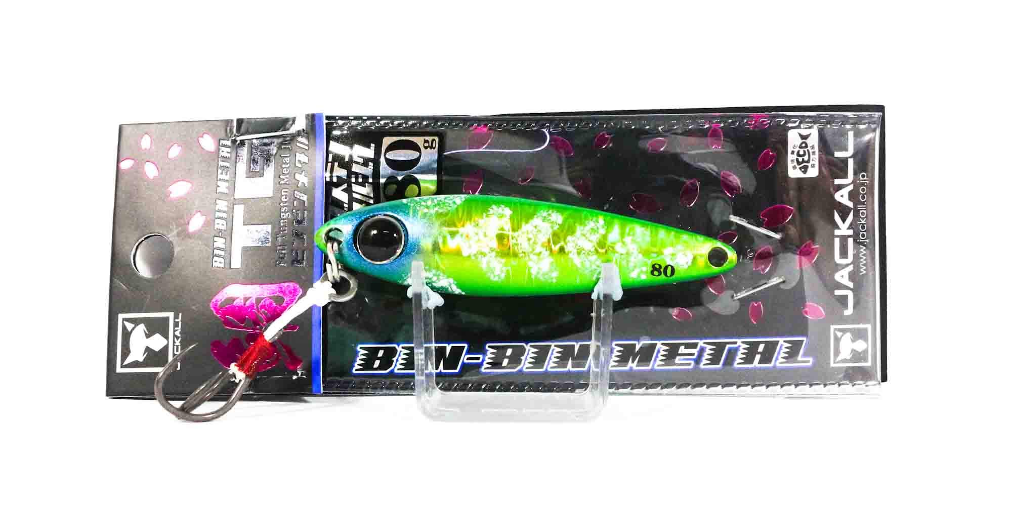 

JACKALL Binbin Metal TG 80g Grikin Squid Glow