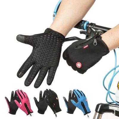 Waterproof Thermal Gloves Winter Warm Touchscreen Gloves Windproof Cycling Gloves with Anti-Slip Palms for Men Women