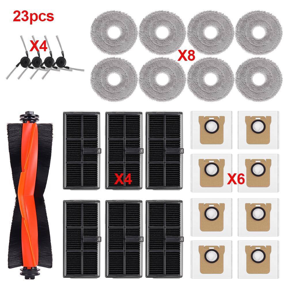 For Xiaomi Mijia M11 D111CN Robot Vacuum Cleaner Parts Accessories Mop Cloth Bags Main Side Brush Hepa Filter Replacement Spare
