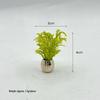 Mini Green Plant Dollhouse Scene Ornament - Courtyard & Garden Decoration