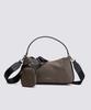 Piap Dolcetto Hobo Shoulder Bag Olive Brown