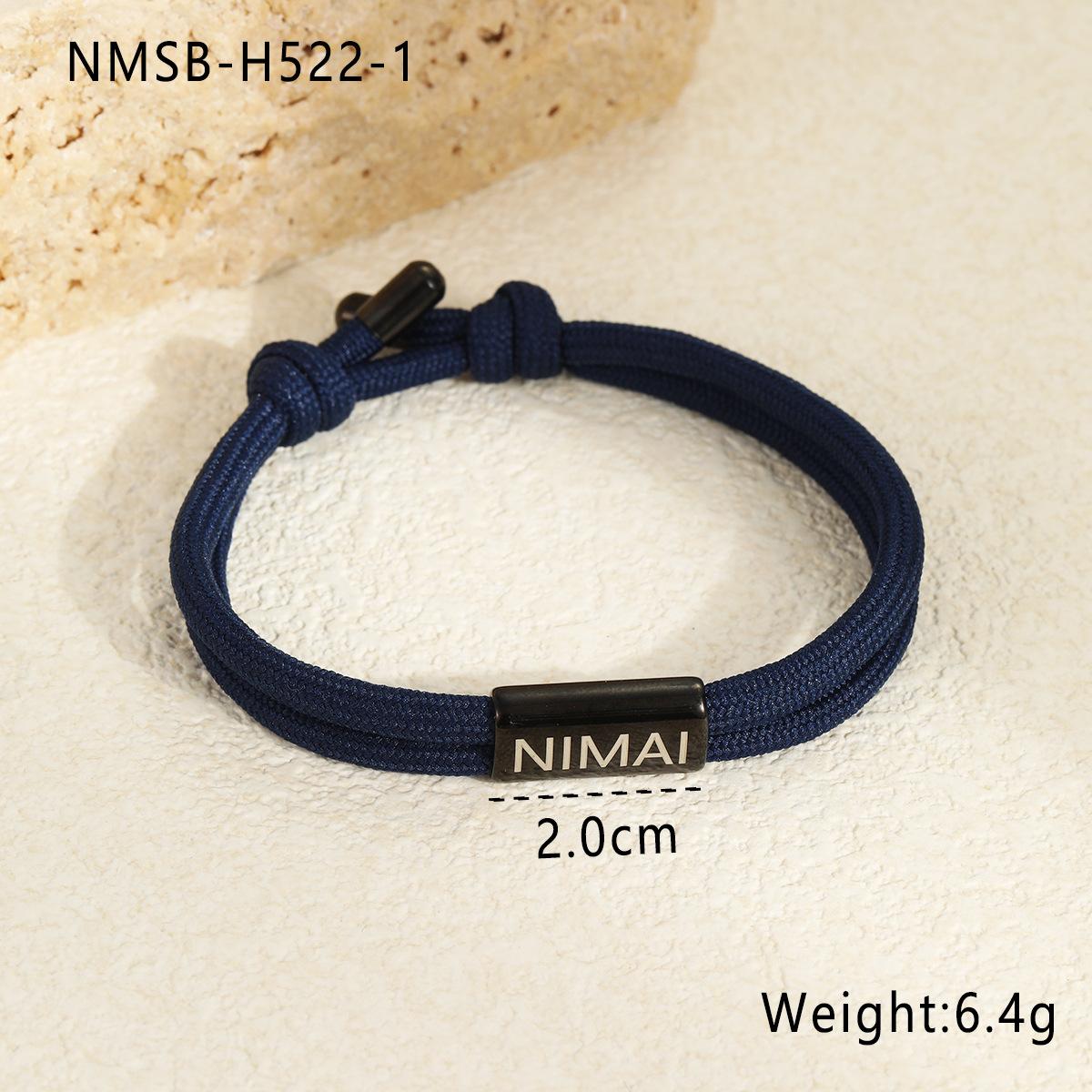 GEMCHIC Women s Stainless Steel Bracelet Custom Paracord Bangle Fashion Jewelry Gift 18K