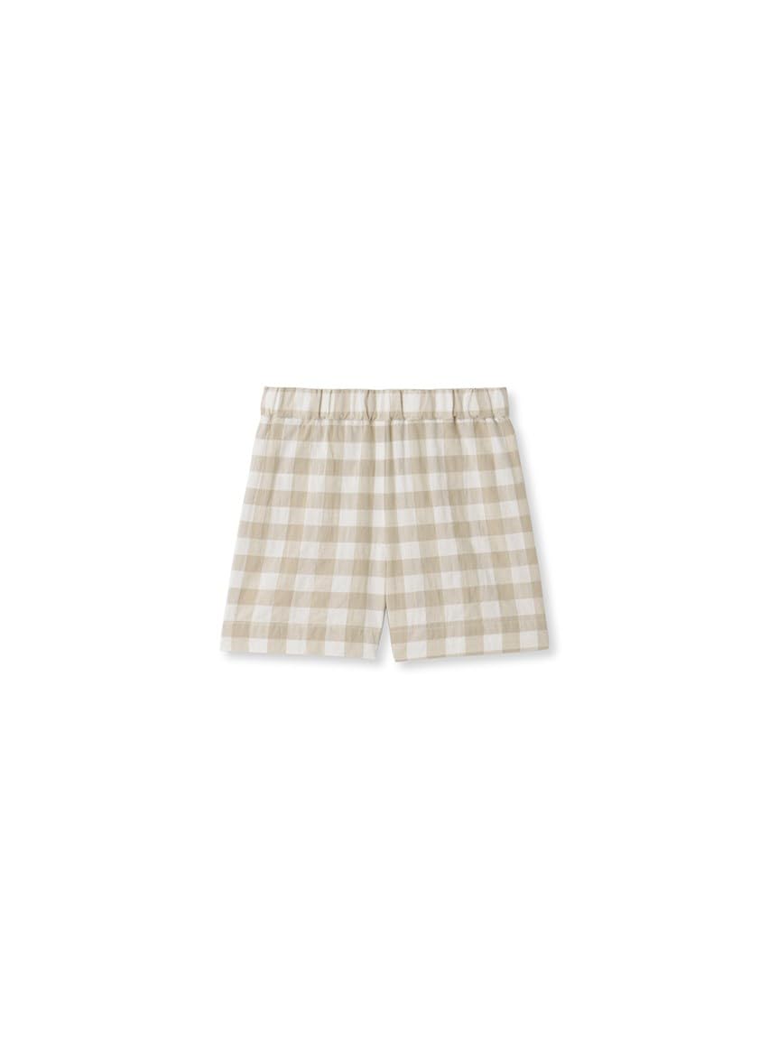

Gelato Pique Baby Gingham Check Shorts PBFP234454 BEG