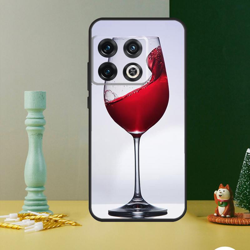 

Cool Red Wine Glass Phone Case For OnePlus 13 12 11 13R 12R 10R 9 10 Pro 8T 9RT 10T Nord 4 CE 2 3 Lite N20 N30 OnePlus Nord CE 3