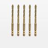 Hex Shank Twist Flat Drill Bits for Granite Tile Precise Drilling High Durability