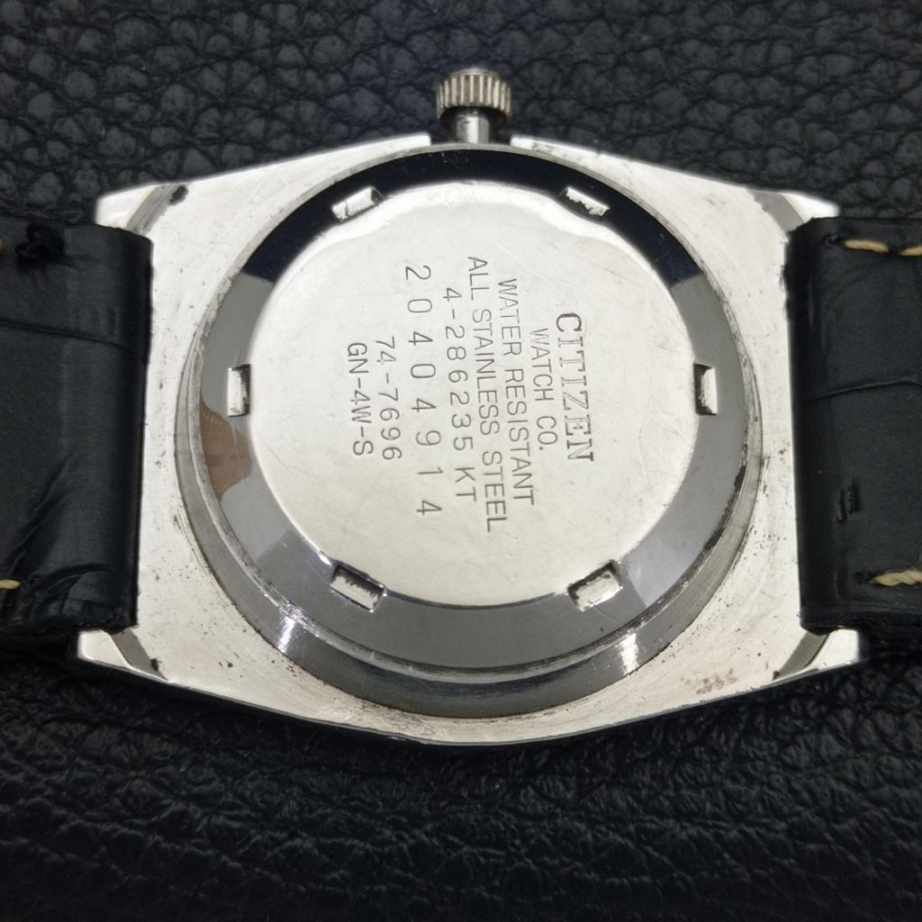 JAPAN VINTAGE CITIZEN AUTOMATIC BOY ORIGINAL DIAL WATCH a700352-5