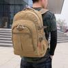 Waist Support Extra Durable 50L Canvas Backpack Men's Large-Capacity Outdoor Backpack Durable Travel Pack