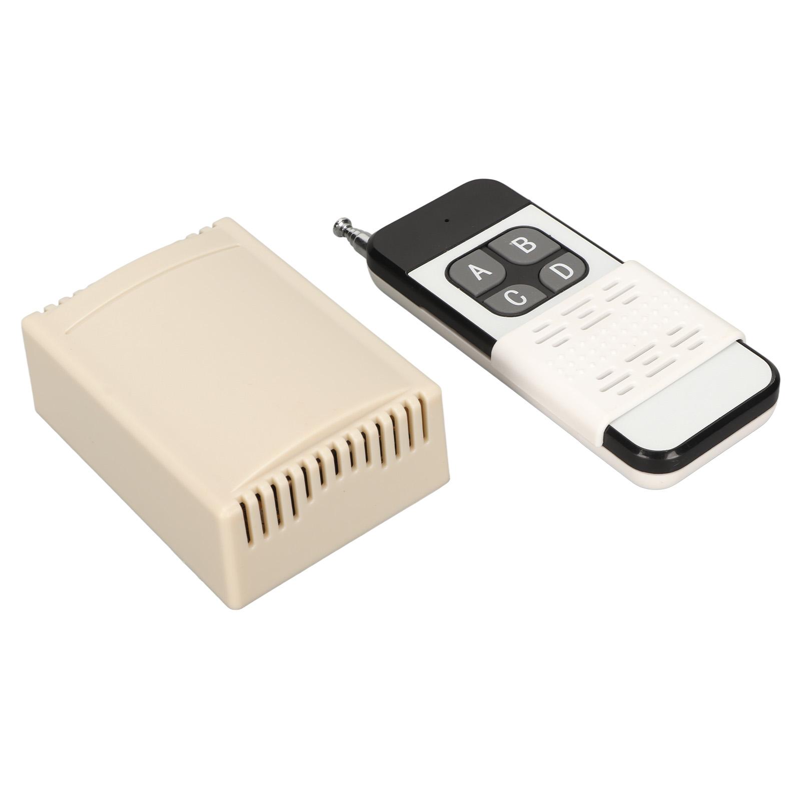 

12 В реле дистанционного управления беспроводной RF пульт дистанционного управления 4 канала 433 МГц передатчик приемник комплект