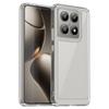WANLONFENG MF Series for Xiaomi 14T Case TPU+Acrylic Clear Phone Cover with Tempered Glass Film