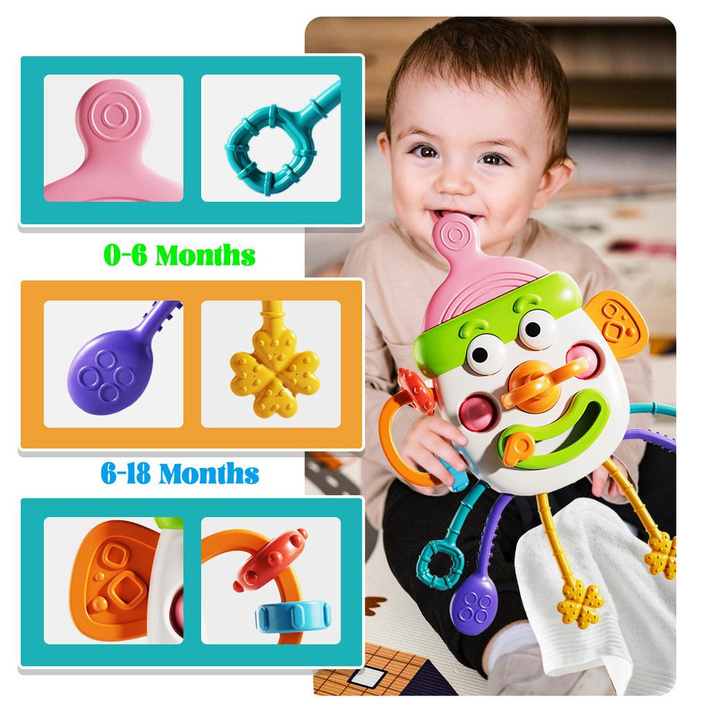 Handheld Ball Toy in a Bottle, a 6 In 1 Educational Toy for Kids, Perfect for Christmas And Thanksgiving Gifts, Available in Random Colors.