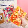 500pcs High Elastic Basic Hair Rope Set Candy Color Colorful Hair Tie Fashion Rubber Band  Ladies