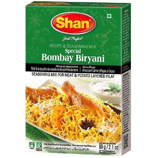 Shan Special Bombay Biryani Masala, 60 g, 6 opakowań