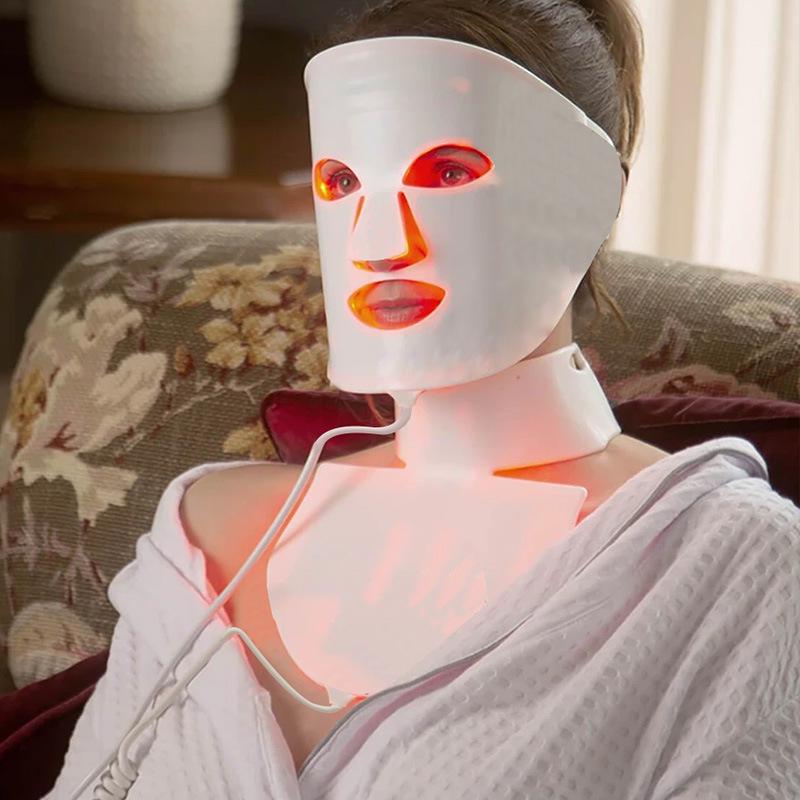 Portable LED Photon Light Therapy Silicone Face Mask Hydration
