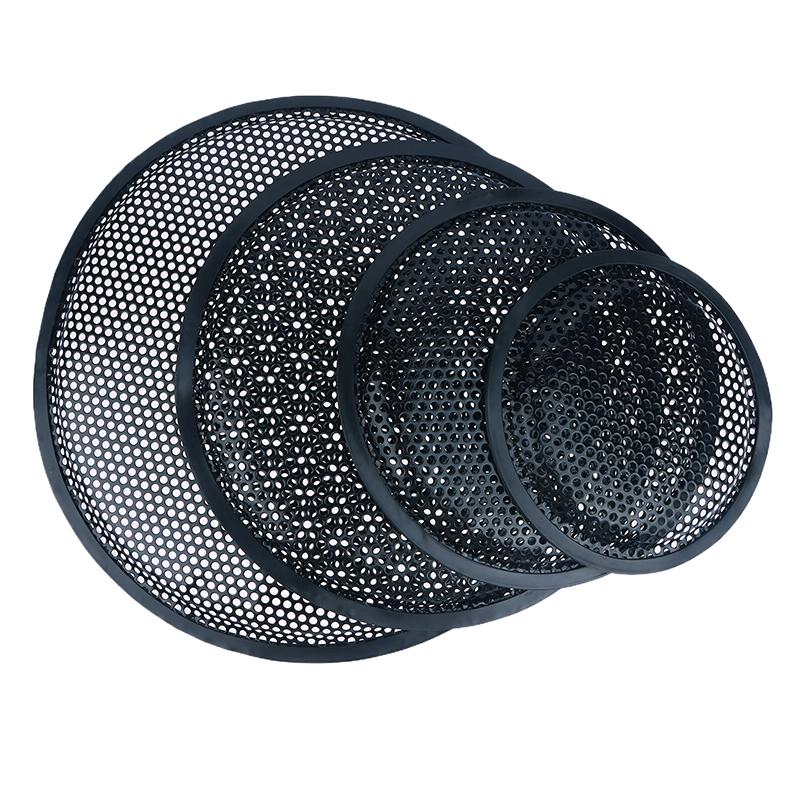1PCS Universal Speaker Cladding Cover Dust Cover For Bus Black Silvery Multivan T4 703035793C