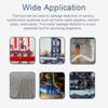 Video Greeting Card 10 Inch LCD Colour Display Electronic Video Brochure Support 720P with 2 Packs of Stickers for Weddings Business Promotion