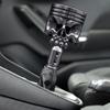 Car Stainless Steel Shifter Stick Knob Shifting Lever Handle Motorcycle Piston