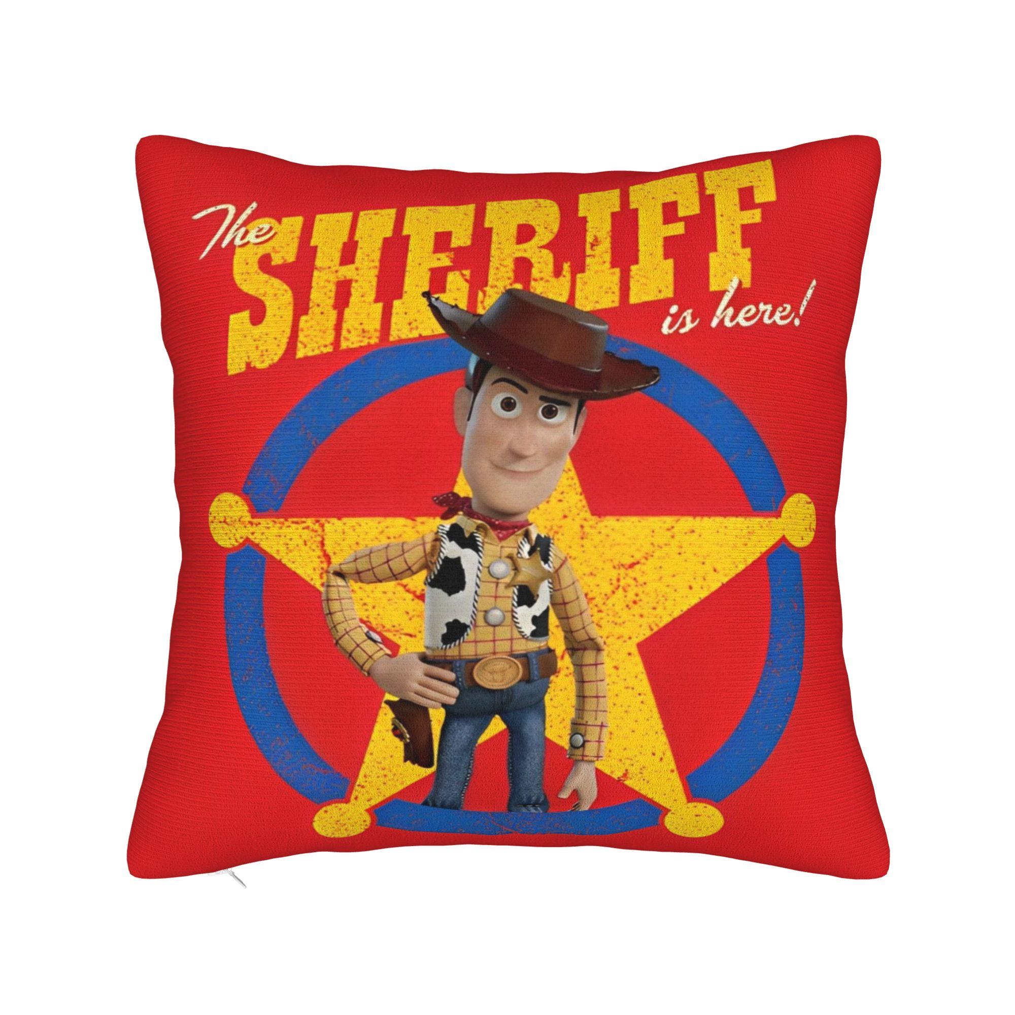 

Digital painting of Woody from Toy Story 4 Square Pillow Case Cushion Cover Zippered Decor Pillowcase for Living Room 45x45cm 30cmx30cm