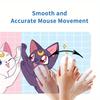 Large Multi-Size Non-Slip Rubber Base Cats, Friendship, Anime Mouse Pad, Stitched Edges Keyboard Desk Mat for School, Office, Home, Gift for