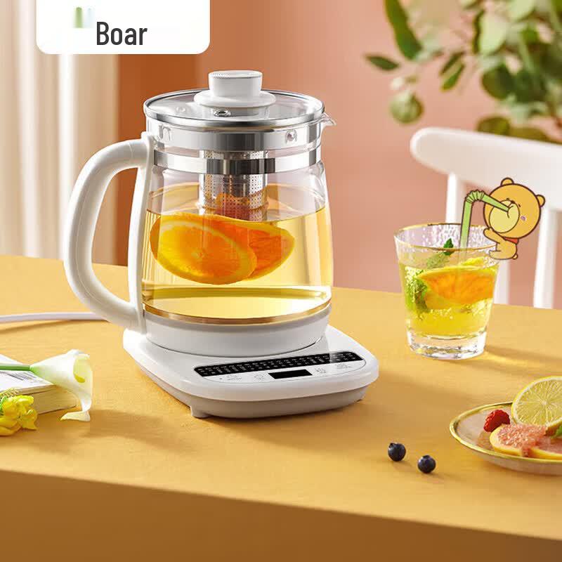 Bear 1.8L Multi-functional Glass Wellness Kettle CN plug (adapter included)