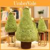 Xmas Gift Christmas Tree Figure Plush Cushion Cuddly Seat Home Decor