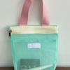 Mesh Makeup Bag Hanging Portable Bag Travel Handbag Portable Toiletry Storage Bag For Bathroom Outdoor Women