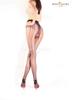 Sexy Aurora Jacquard Pantyhose Open Crotch Female Vertical Tights Party Dance Ootd Legging Self Pleasure Girl Date Wear