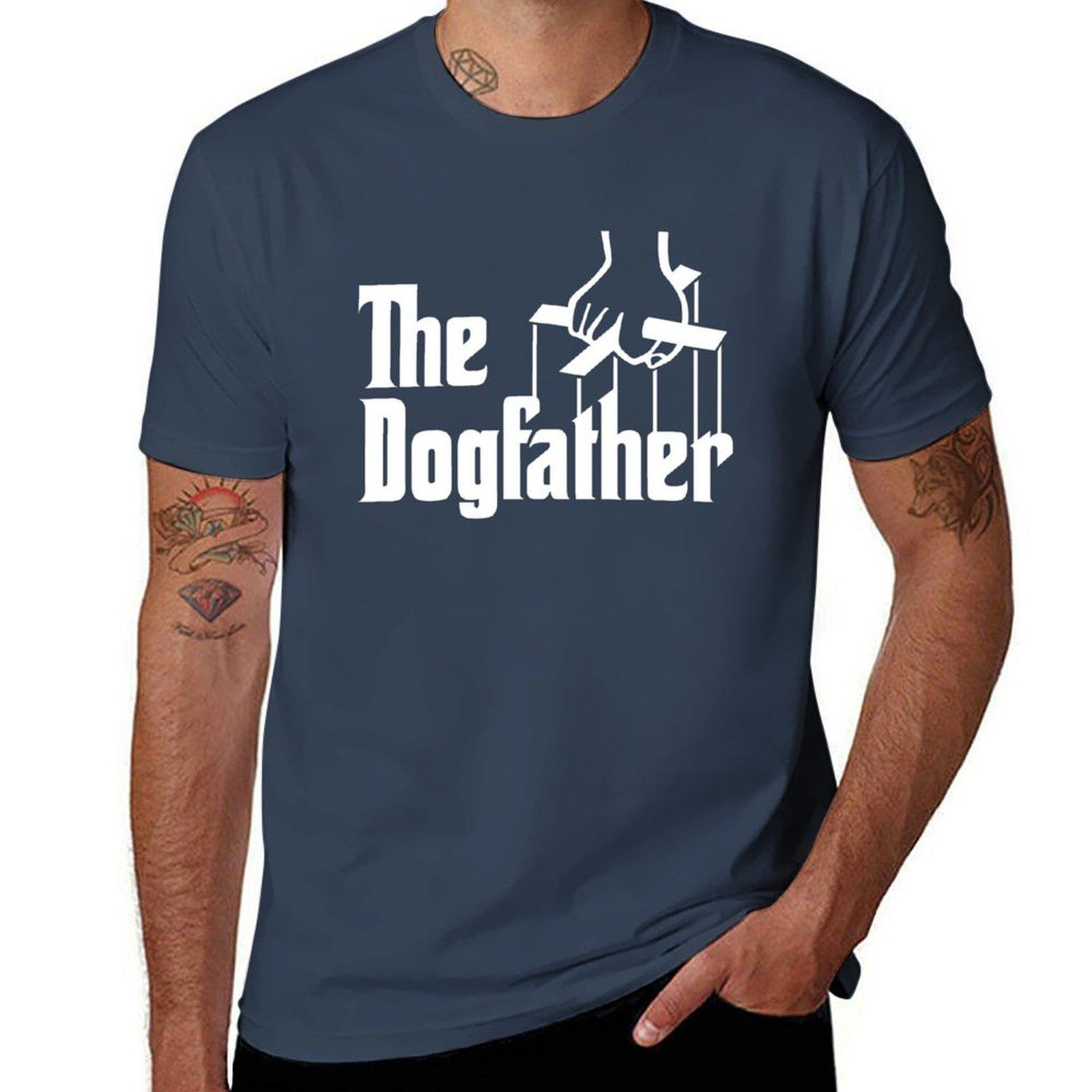 Футболка The Dogfather аниме футболки для мужчины футболки для мужчины с принтом винтажная футболка S