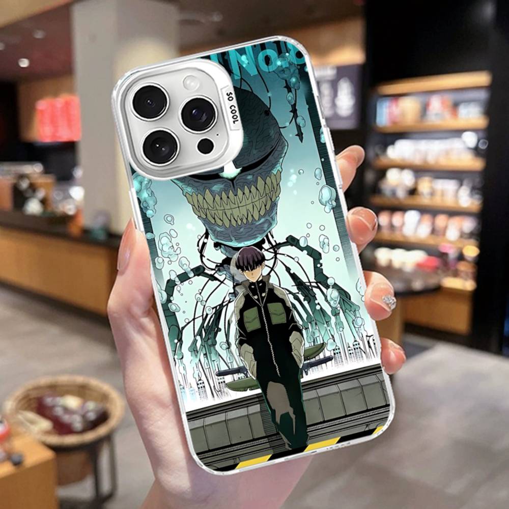 Japan Classic Comics K-Kaiju No8 Anime Colorful Phone Case For IPhone 17 16 15 14 13 12 11 Pro Max Plus Matte Cover